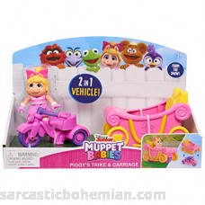 Muppets 14432 Babies Piggy N Trike N Carriage Multicolor B07G84XPD2